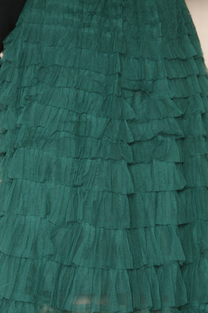 (2P. PACK) Tulle Frill Layered Mesh Skirt - jqwholesale.com