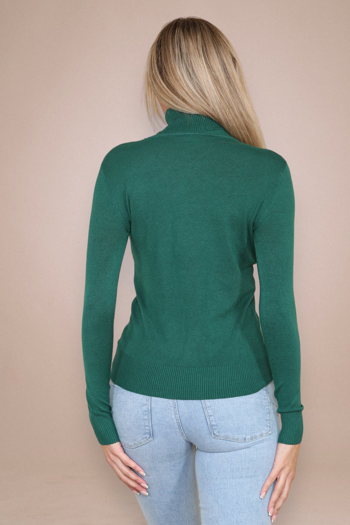 (2P. PACK) Classic Polo Neck Knit Sweater - jqwholesale.com