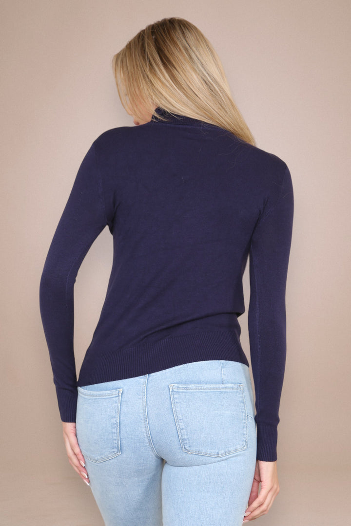 (2P. PACK) Classic Polo Neck Knit Sweater - jqwholesale.com