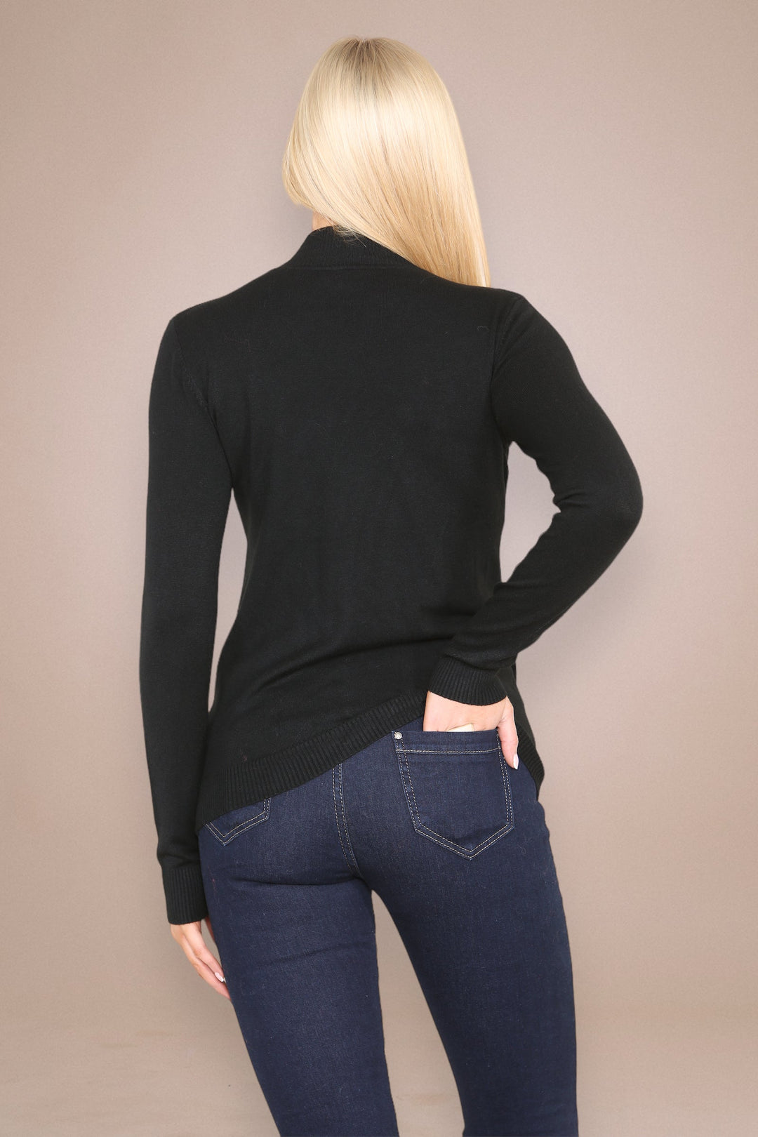 (2p. Pack) Classic Turtle Neck Knit Sweater - jqwholesale.com