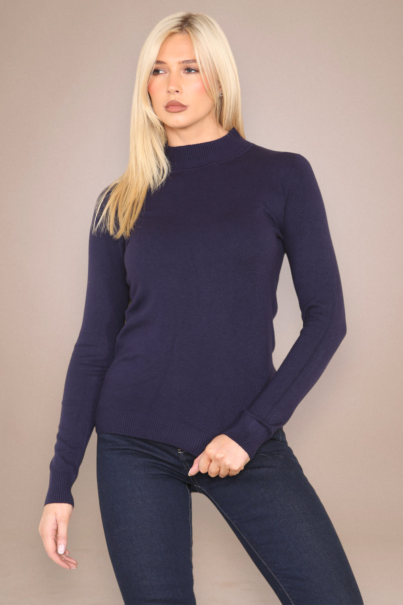 (2p. Pack) Classic Turtle Neck Knit Sweater - jqwholesale.com