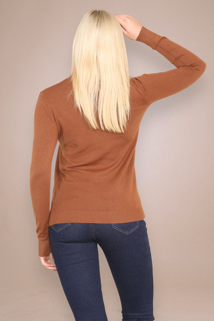 (2p. Pack) Classic Turtle Neck Knit Sweater - jqwholesale.com