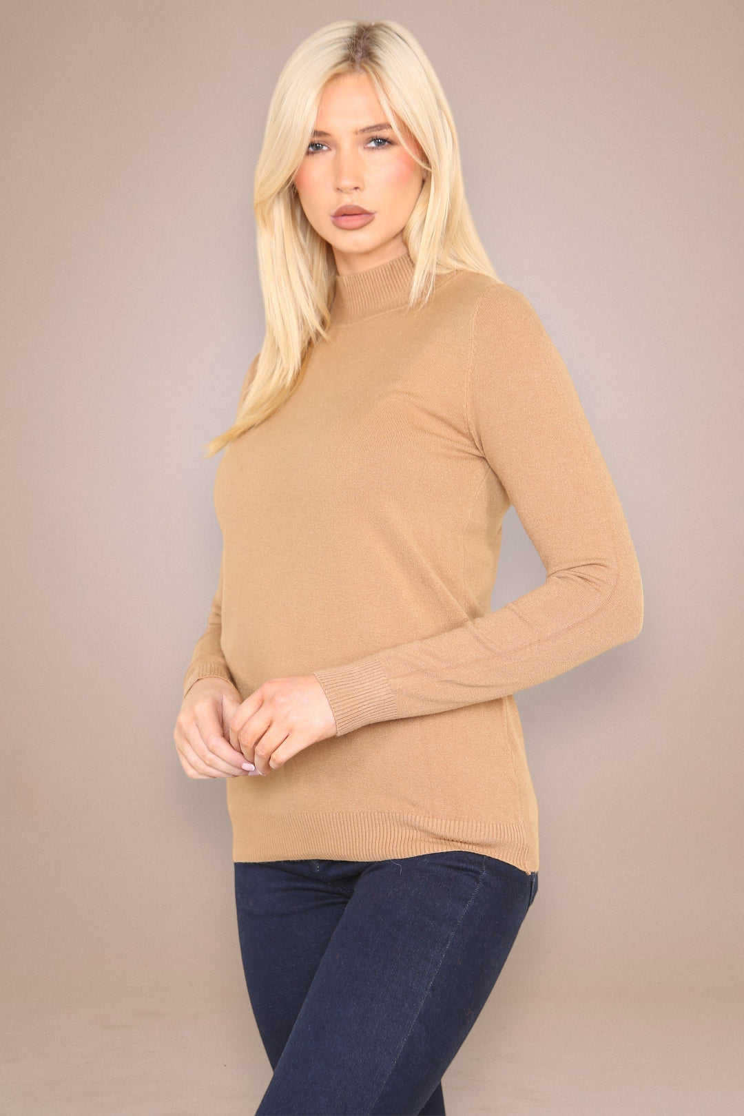 (2p. Pack) Classic Turtle Neck Knit Sweater - jqwholesale.com
