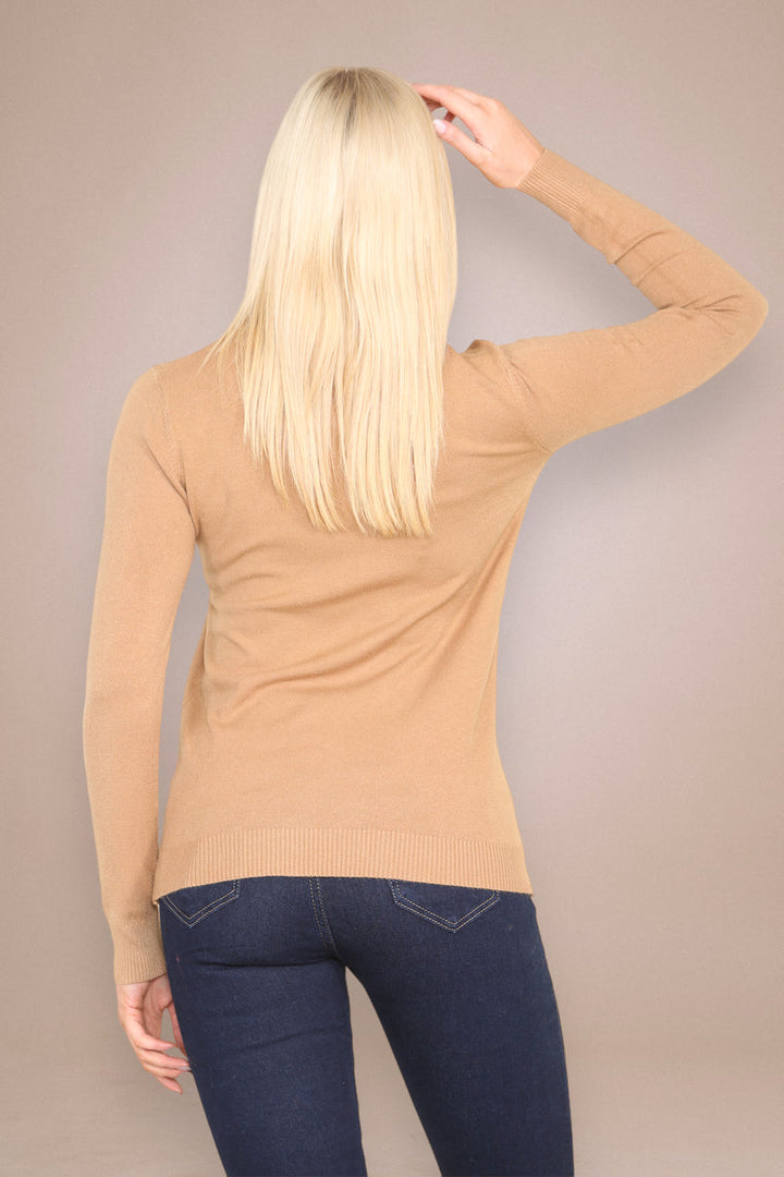 (2p. Pack) Classic Turtle Neck Knit Sweater - jqwholesale.com