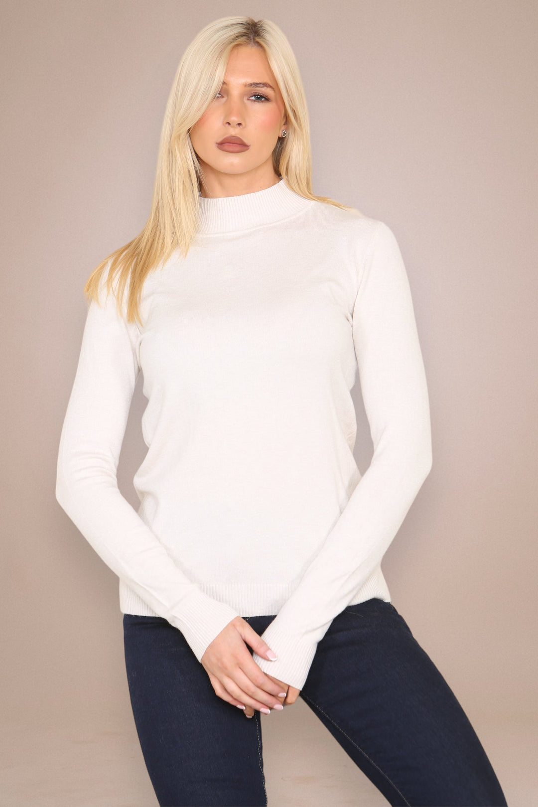 (2p. Pack) Classic Turtle Neck Knit Sweater - jqwholesale.com