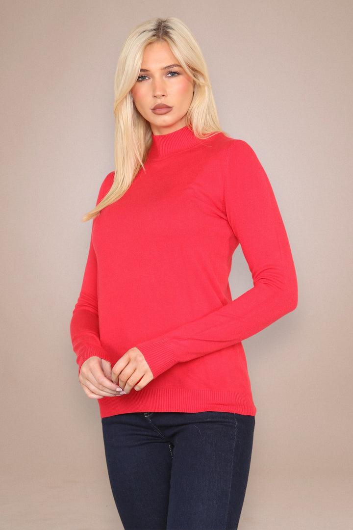 (2p. Pack) Classic Turtle Neck Knit Sweater - jqwholesale.com
