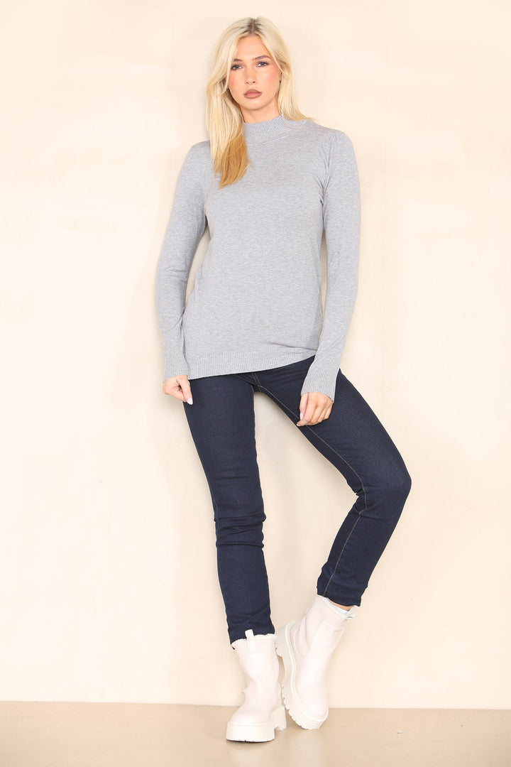 (2p. Pack) Classic Turtle Neck Knit Sweater - jqwholesale.com