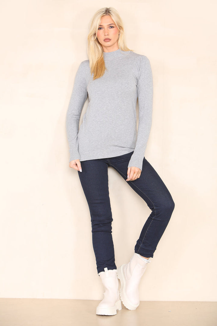 (2p. Pack) Classic Turtle Neck Knit Sweater - jqwholesale.com