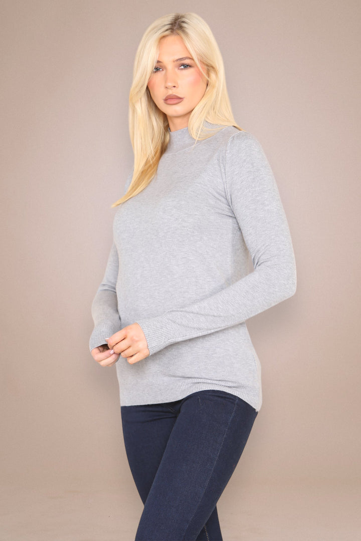 (2p. Pack) Classic Turtle Neck Knit Sweater - jqwholesale.com