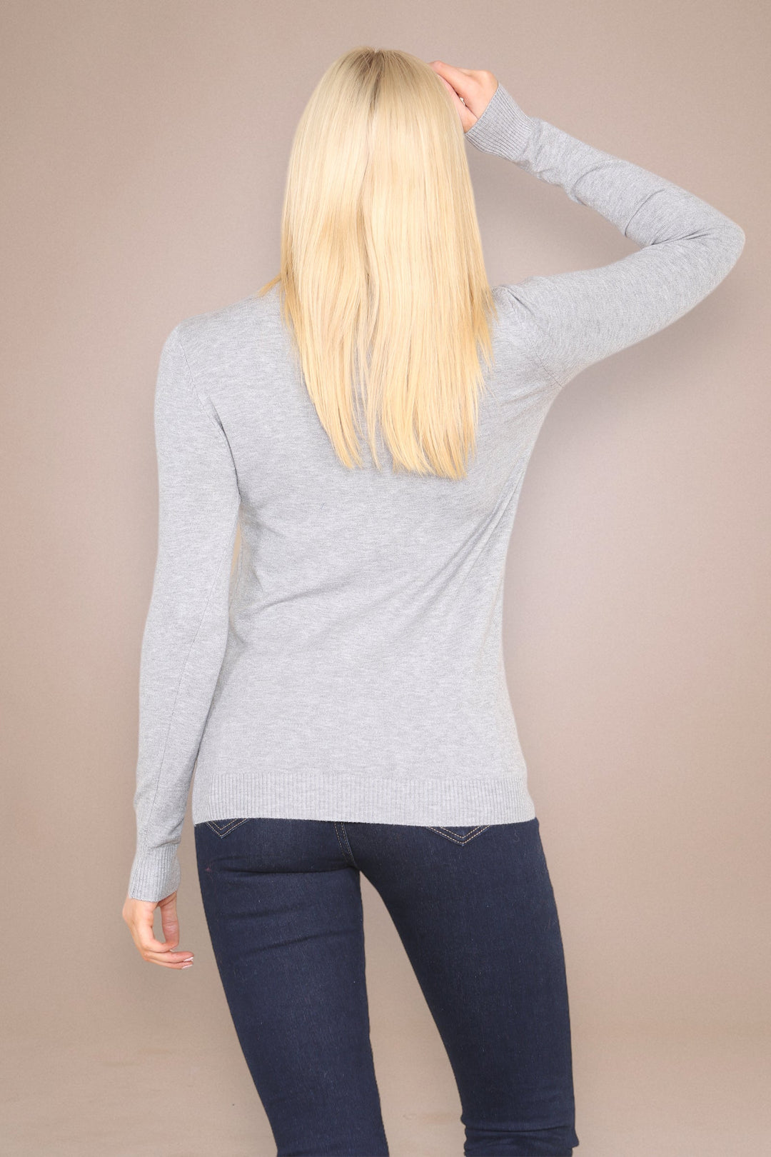 (2p. Pack) Classic Turtle Neck Knit Sweater - jqwholesale.com