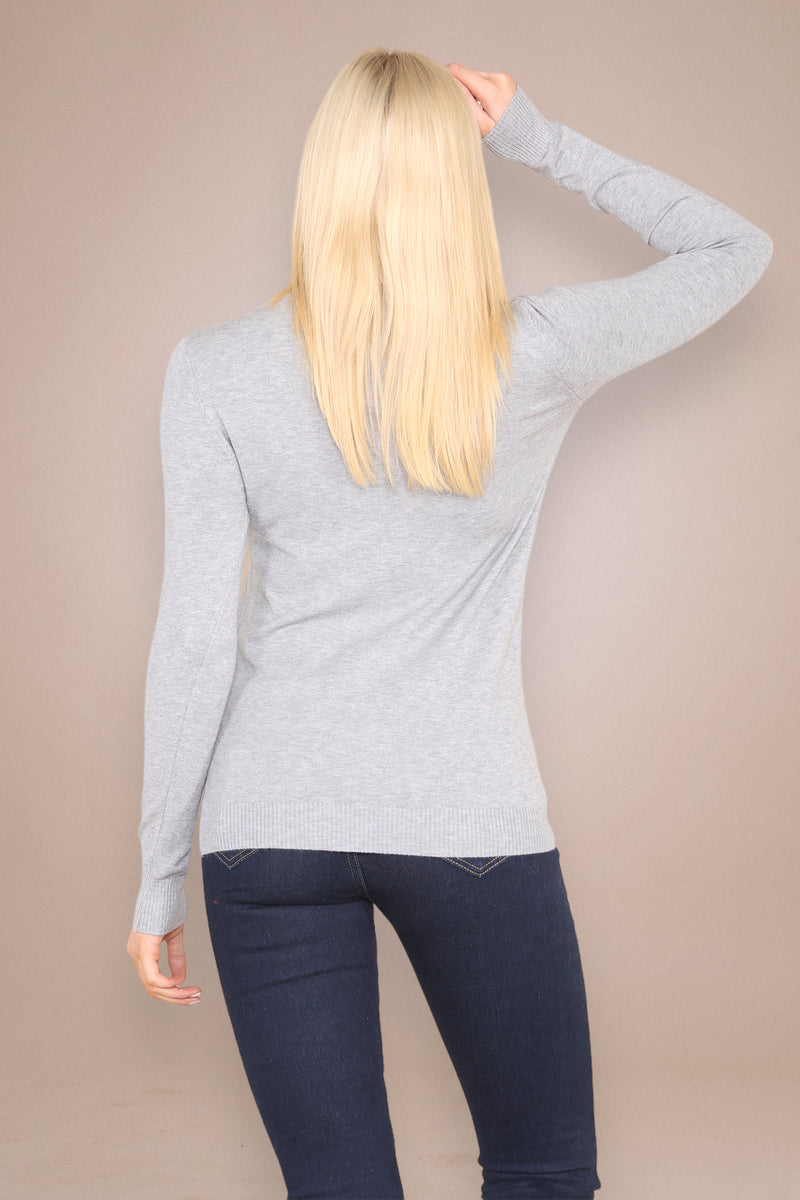 (2p. Pack) Classic Turtle Neck Knit Sweater - jqwholesale.com