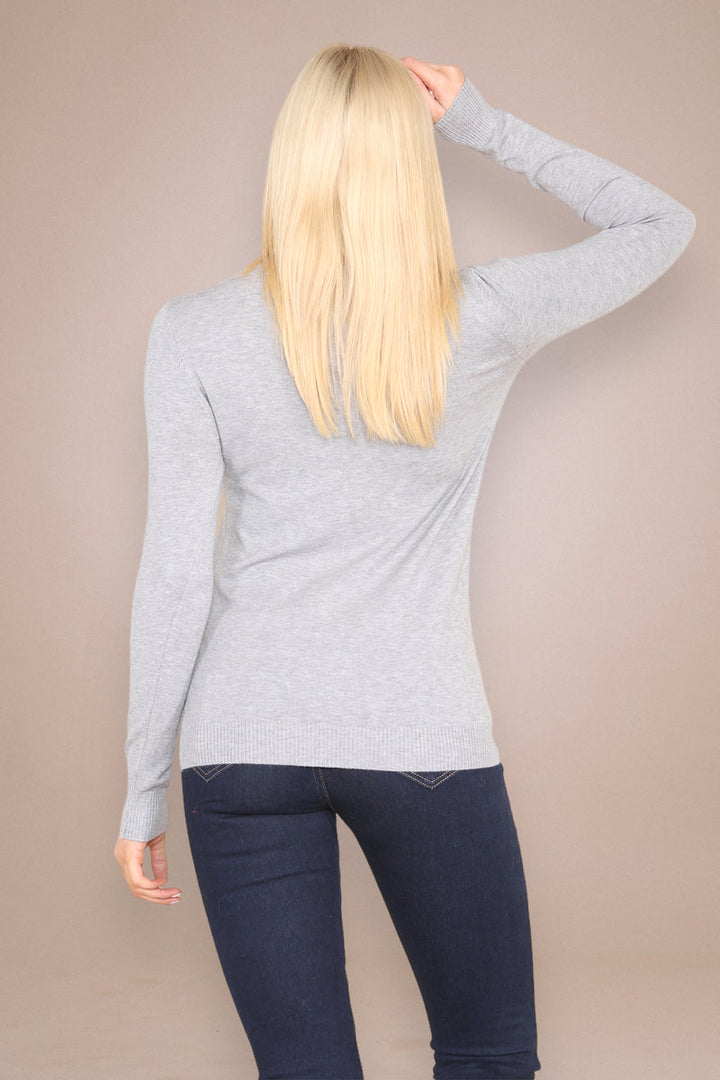 (2p. Pack) Classic Turtle Neck Knit Sweater - jqwholesale.com