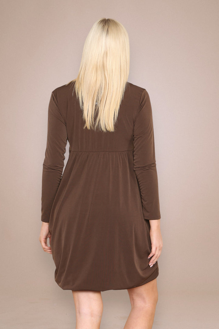 KM Plain Magic Dress - jqwholesale.com