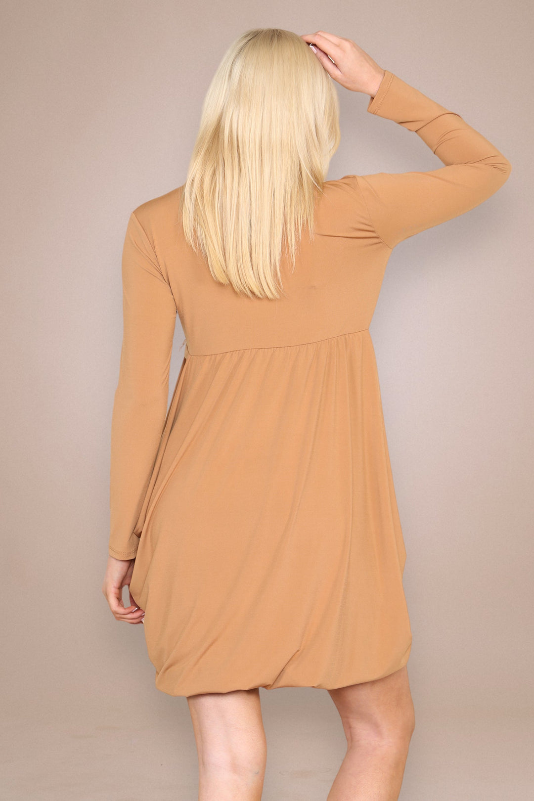 KM Plain Magic Dress - jqwholesale.com