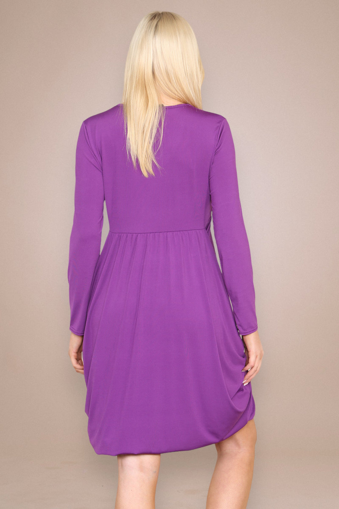 KM Plain Magic Dress - jqwholesale.com
