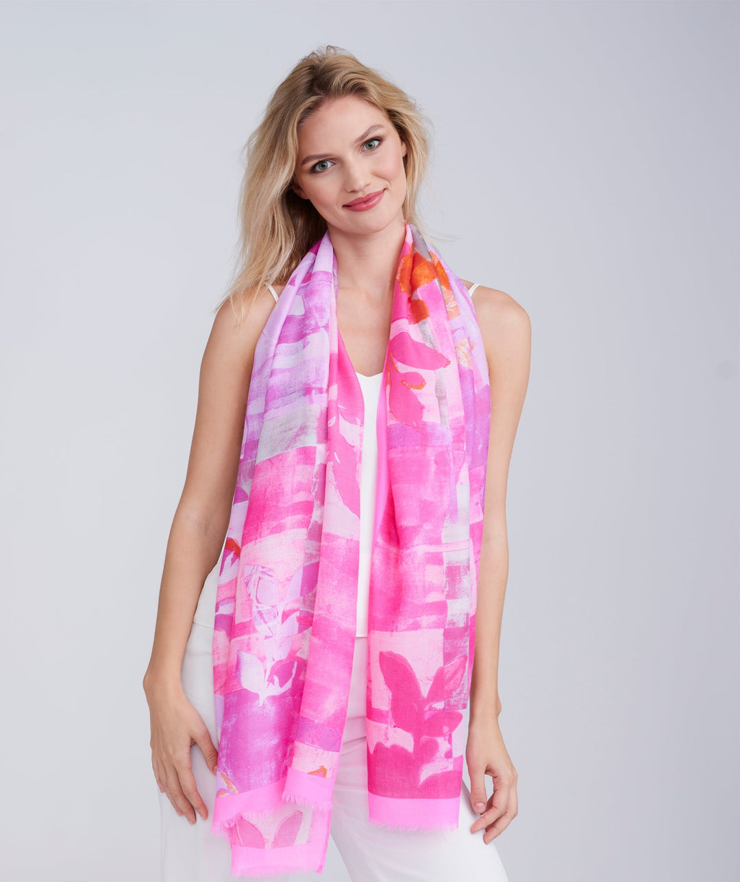 Lyra Scarf - Pink - jqwholesale.com