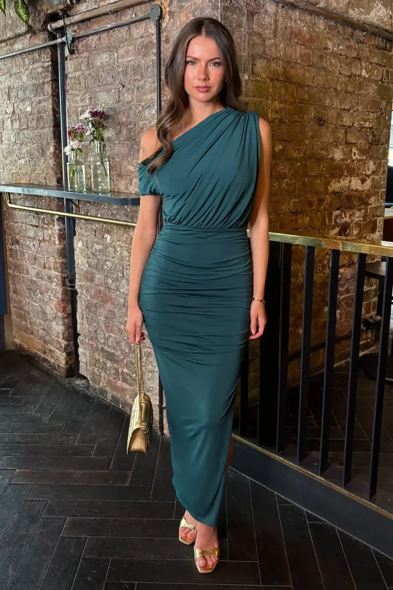 1750431244_Teal-Off-The-Shoulder-Draped-Top-Midi-Dress-1_800x
