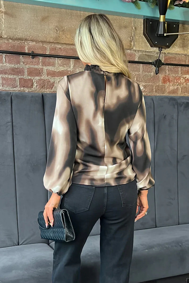1753274782_Brown-Watercolour-Print-Long-Sleeve-Ruffle-Neck-Top-5_800x