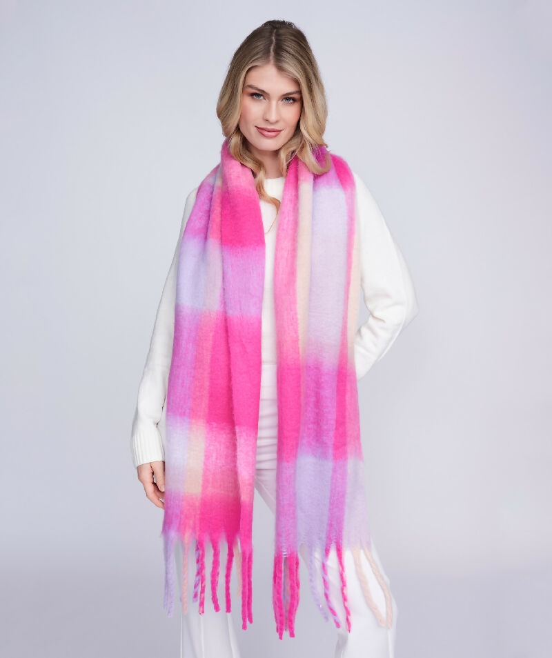 Elaine Scarf - Pink