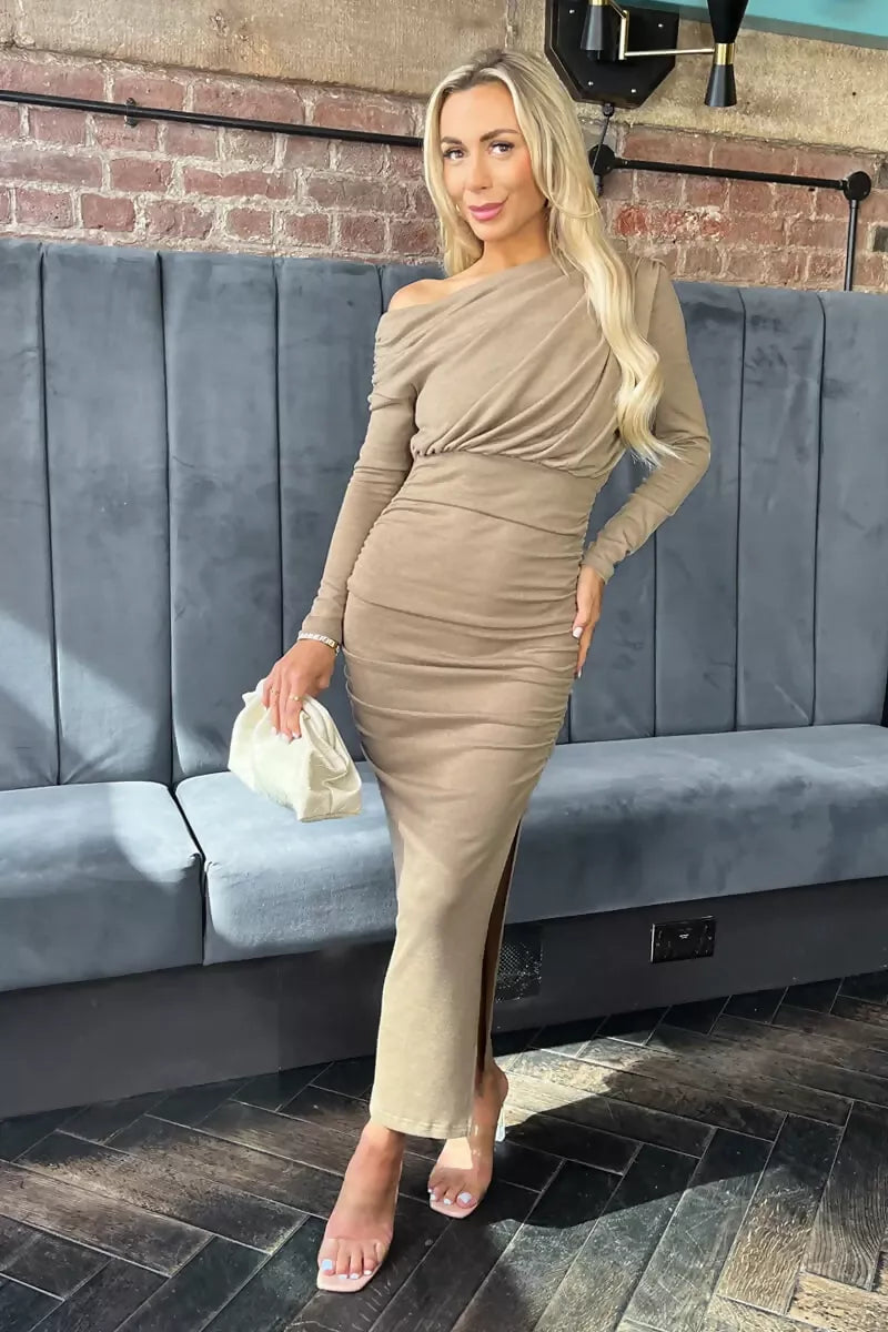 1752848641_Taupe-Knit-Off-The-Shoulder-Long-Sleeve-Midi-Dress-1_800x