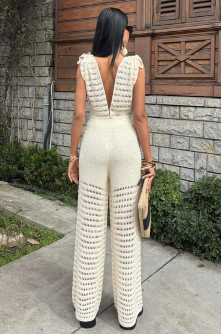 Knitted Maxi Jumpsuit 2872