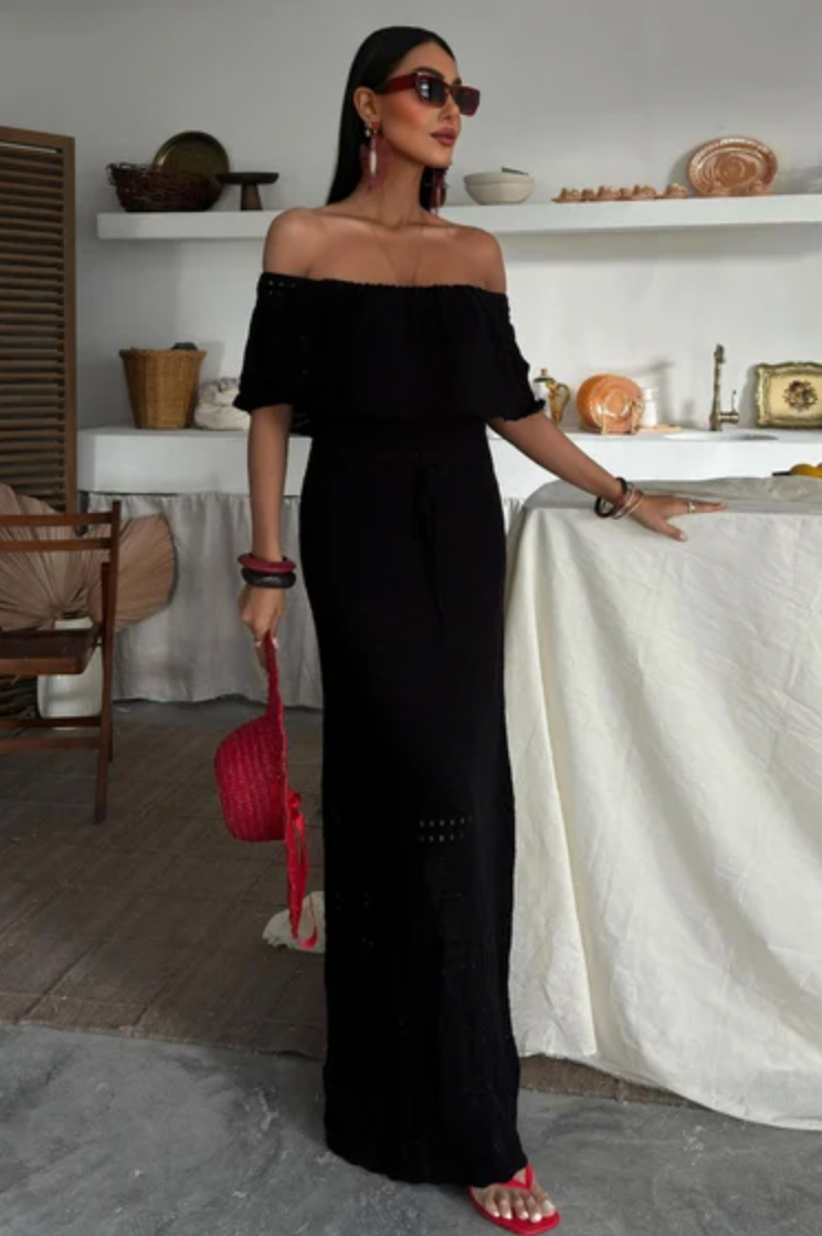 Bardot Knitted Maxi Dress 2713-0025