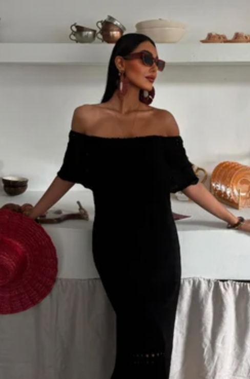 Bardot Knitted Maxi Dress 2713-0025