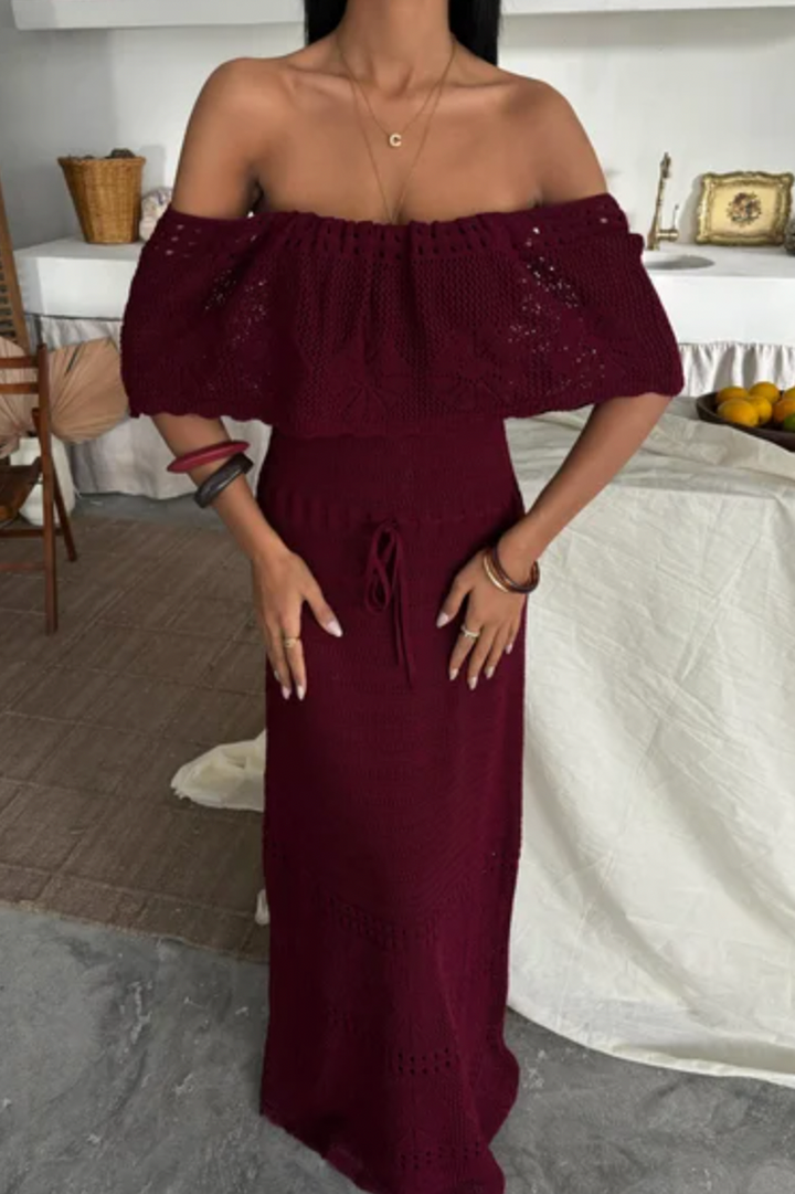 Bardot Knitted Maxi Dress 2713-0025