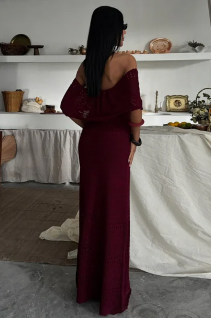 Bardot Knitted Maxi Dress 2713-0025