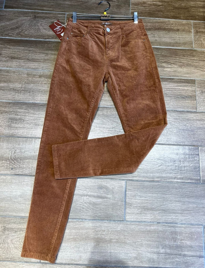 (5P.PACK) Cord Bi Stretch Voggo Jeans - jqwholesale.com