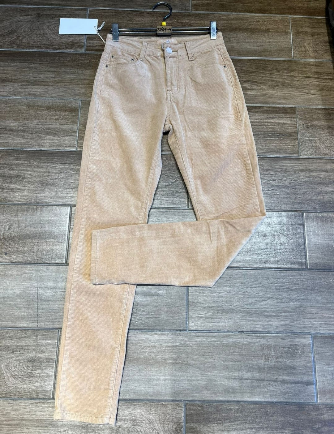 (5P.PACK) Cord Bi Stretch Voggo Jeans - jqwholesale.com
