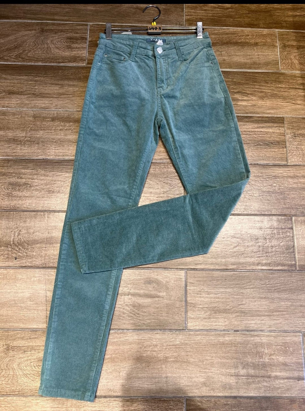 (5P.PACK) Cord Bi Stretch Voggo Jeans - jqwholesale.com