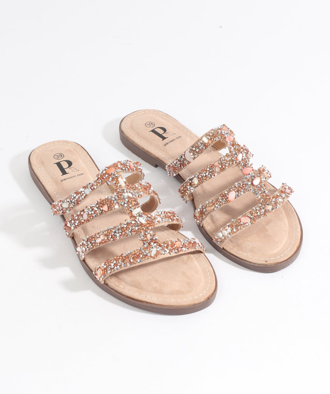 (5P.Pack) Shellie Sandal - Natural1 - jqwholesale.com