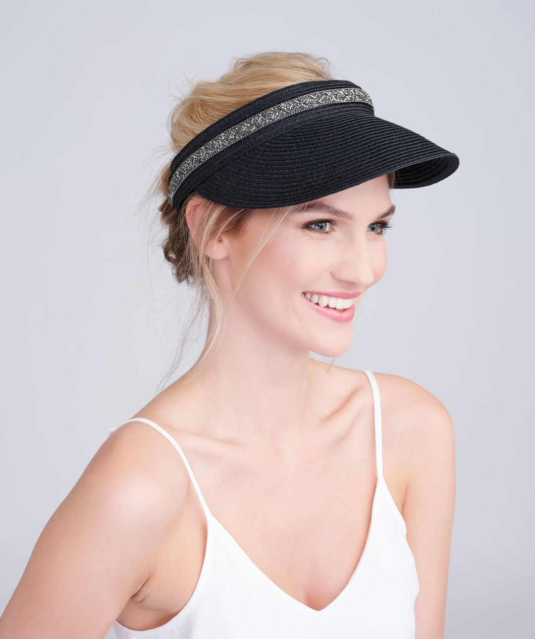 Topaz Visor - Black - jqwholesale.com