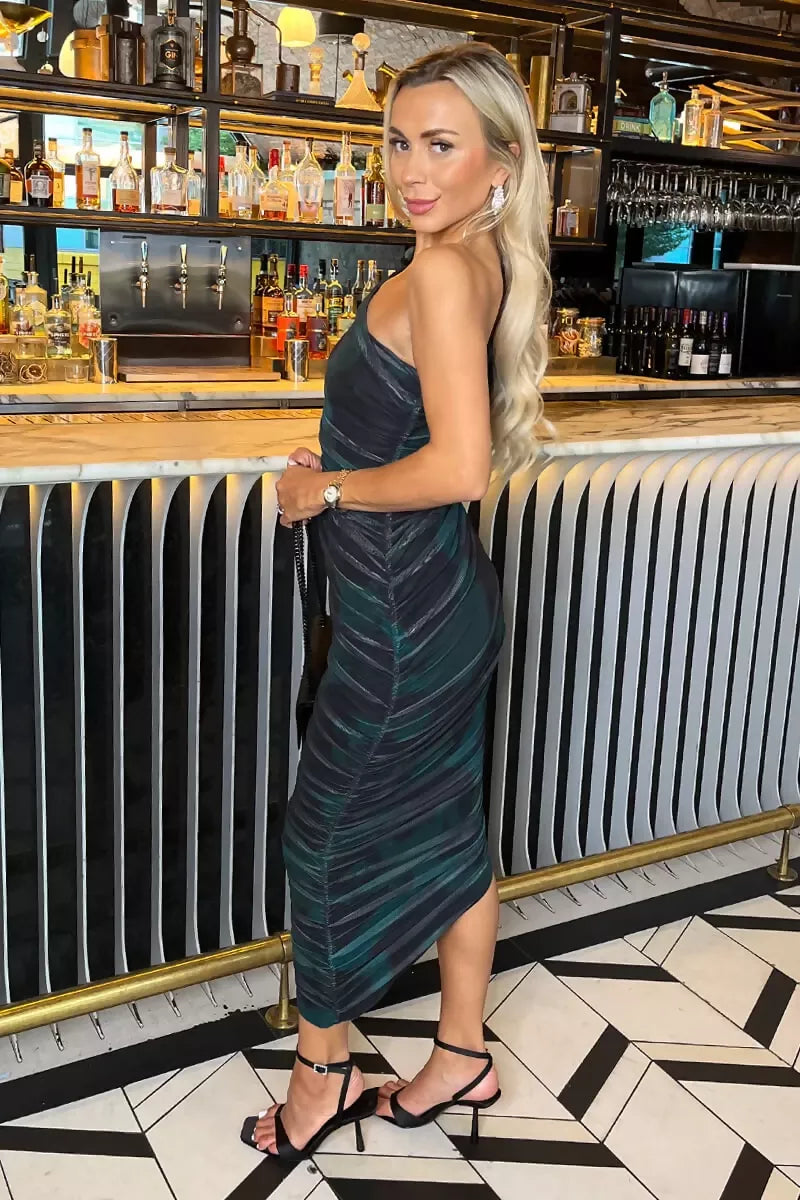 1752772376_Teal-And-Black-Smudge-Print-Mesh-One-Shoulder-Asymmetric-Hem-Midi-Dress-4_800x