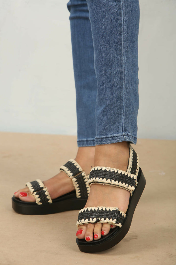 RB18 - BLACK RAFFIA (1)