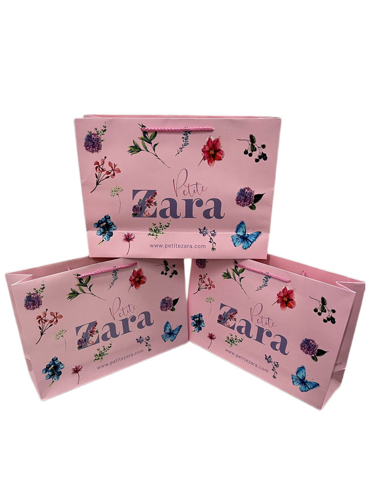 LUXURY KRAFT PAPER SMALL CARRIER BAGS 35 cm - 25 cm - 10 cm  (inc VAT)