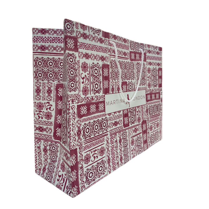 LUXURY KRAFT PAPER SMALL CARRIER BAGS 35 cm - 25 cm - 10 cm  (inc VAT)