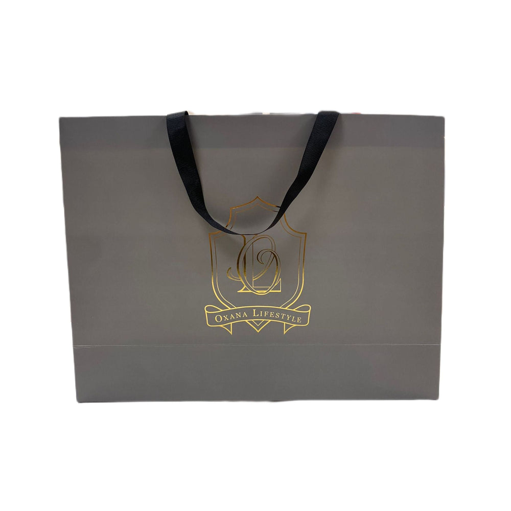 LUXURY KRAFT PAPER MEDIUM CARRIER BAGS 42 cm - 32 cm - 13 cm (inc VAT) - jqwholesale.com