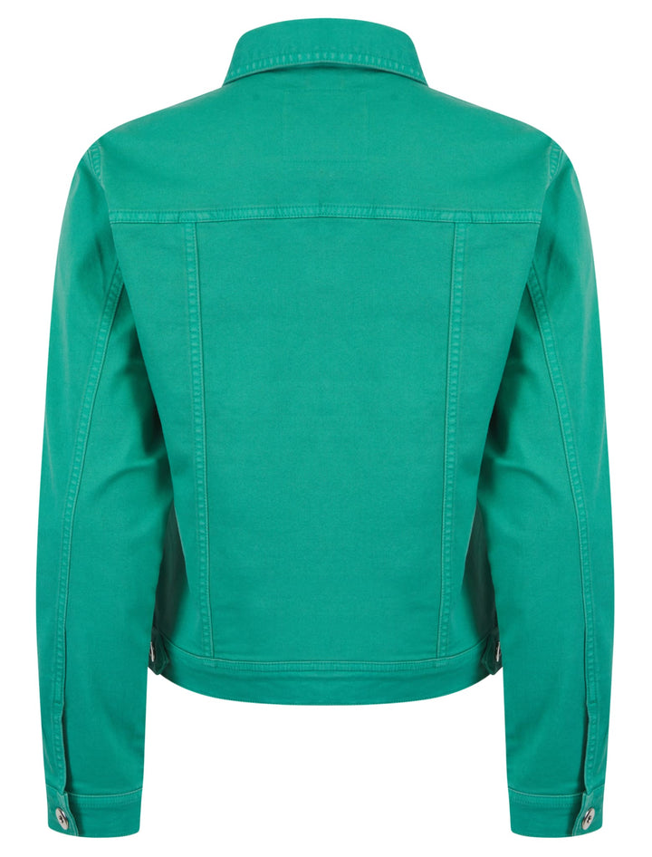 Jade Green Denim Cotton Stretch Jacket (7P.PACK) - jqwholesale.com