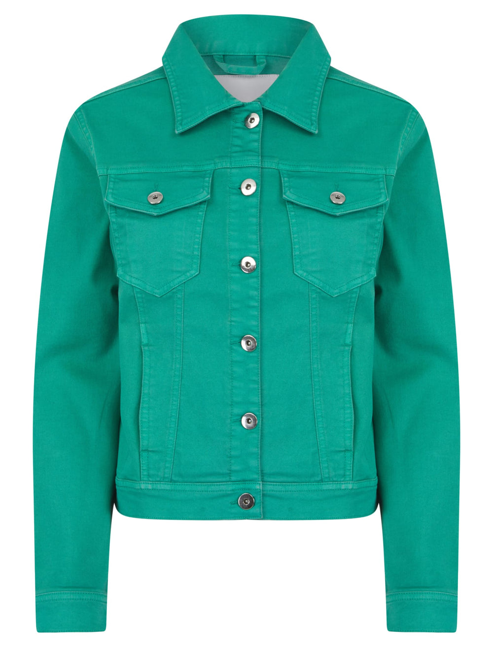 Jade Green Denim Cotton Stretch Jacket (7P.PACK) - jqwholesale.com