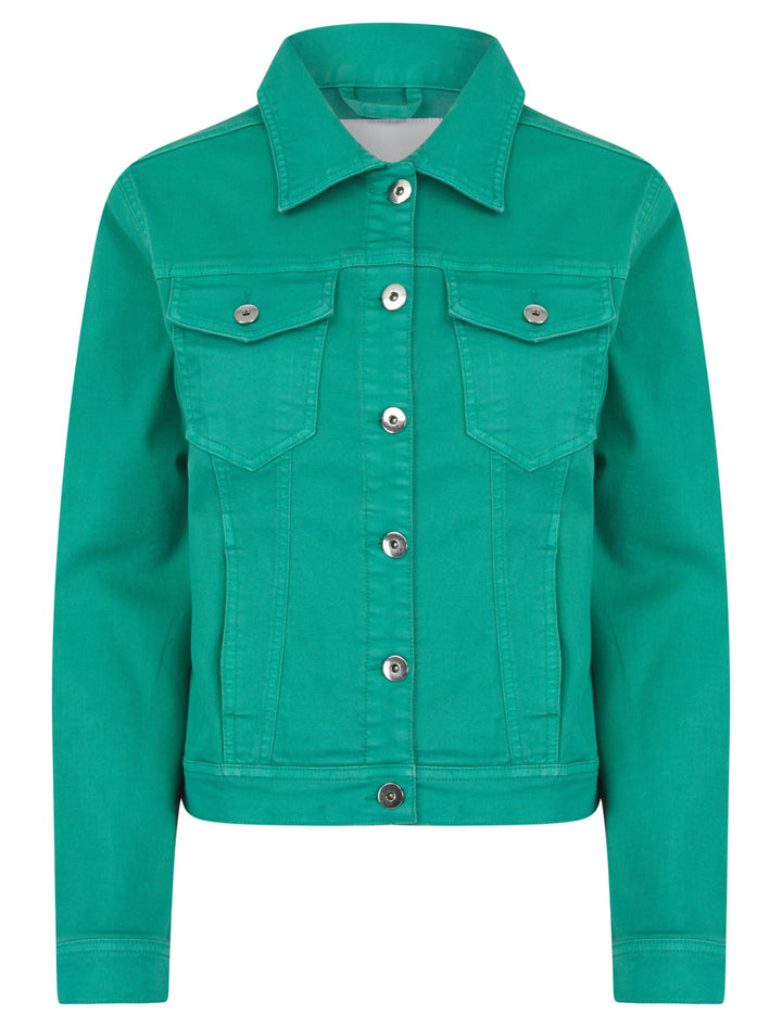 Jade Green Denim Cotton Stretch Jacket (7P.PACK) - jqwholesale.com