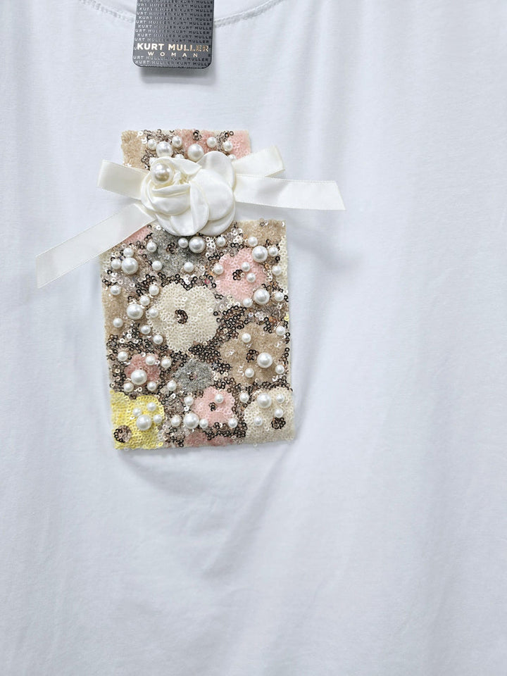 (2P.PACK) Pearl EDT Emb Cotton Top - jqwholesale.com