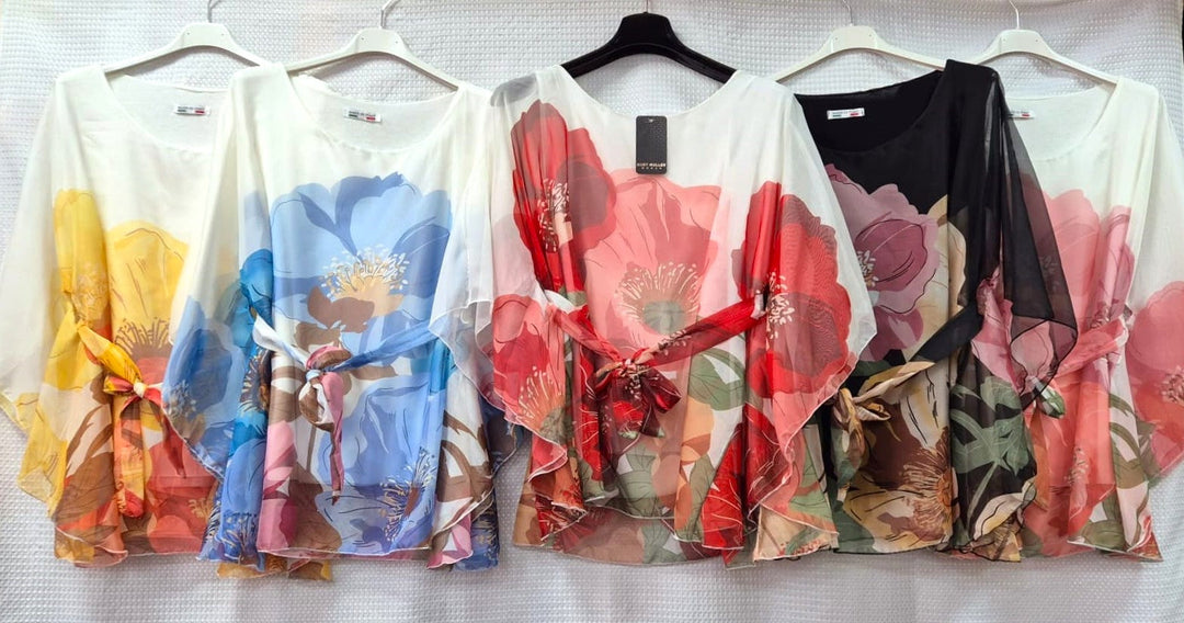 Poppy Belted Kaftan (2P.PACK) - jqwholesale.com