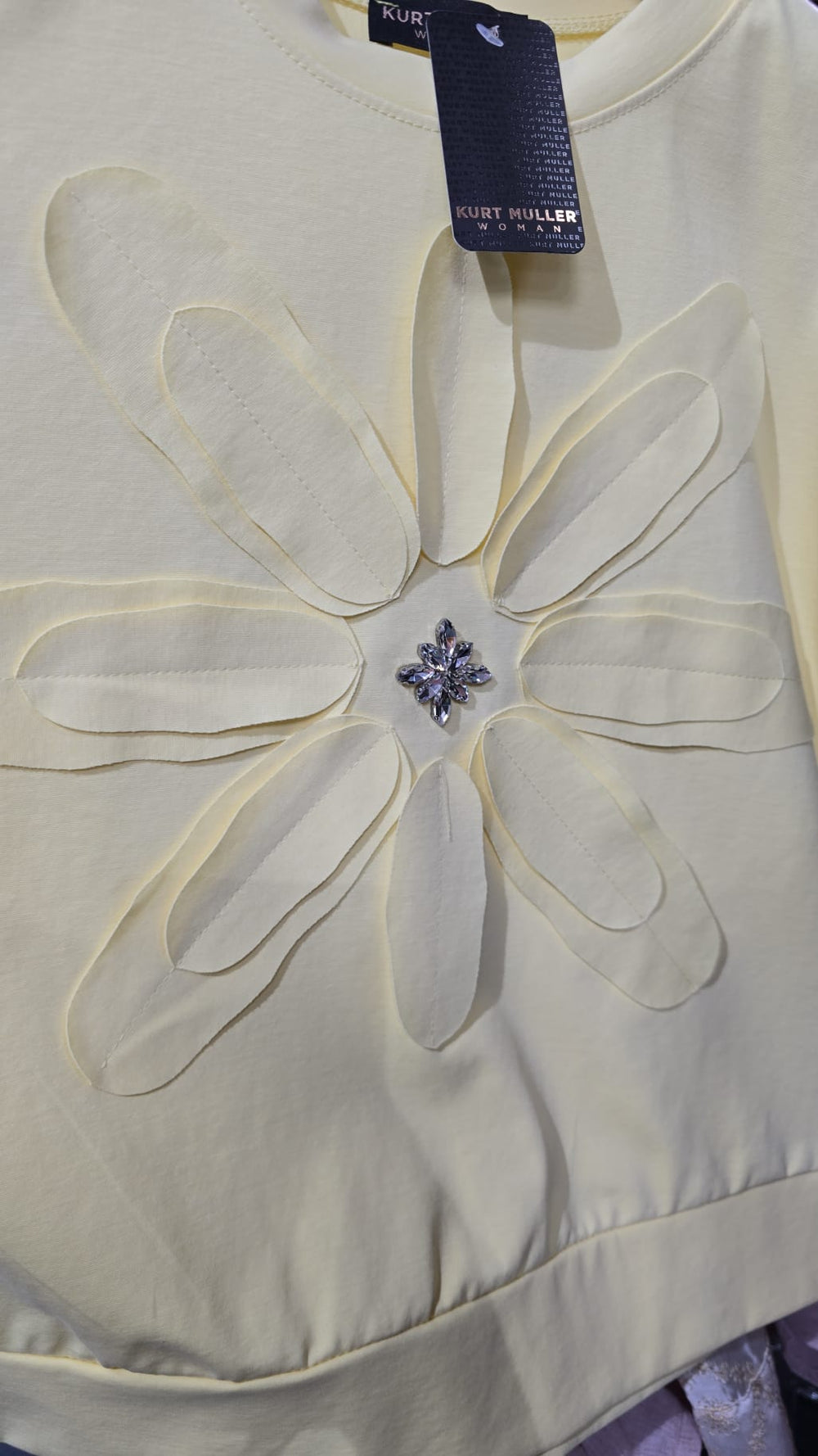 Cotton Crystal Cut Daisy Top (2P.PACK) - jqwholesale.com