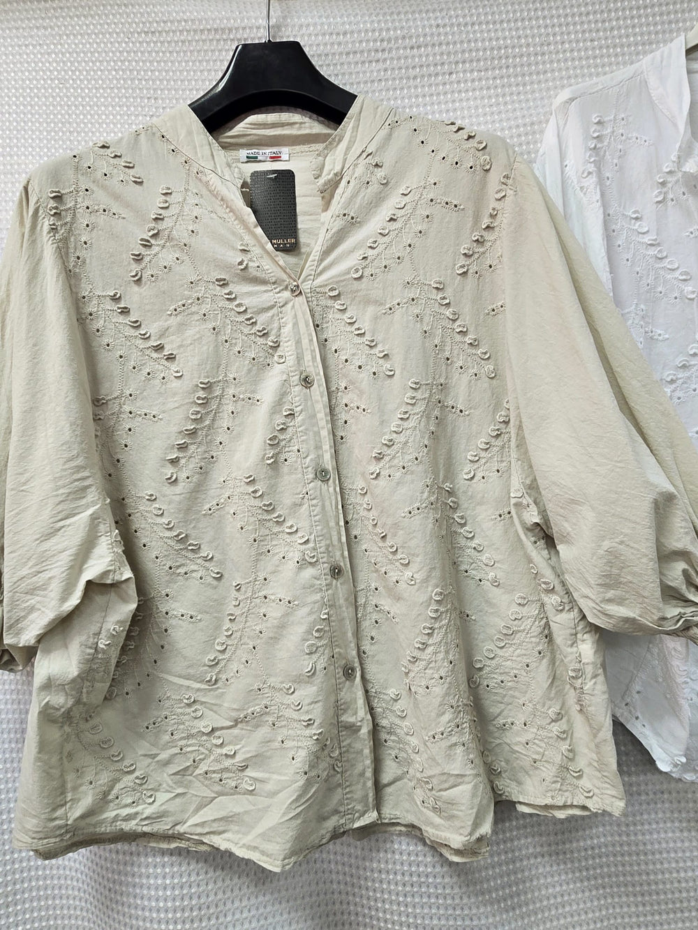Embellished Pure Cotton Shirt - jqwholesale.com