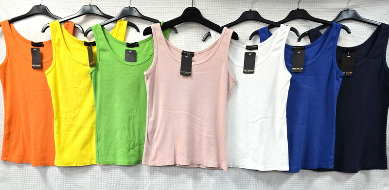 Cotton Ribbed Vest (2P.PACK) - jqwholesale.com