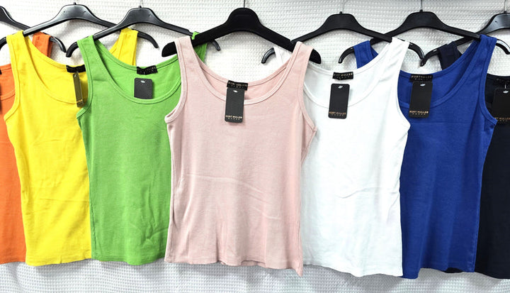 Cotton Ribbed Vest (2P.PACK) - jqwholesale.com