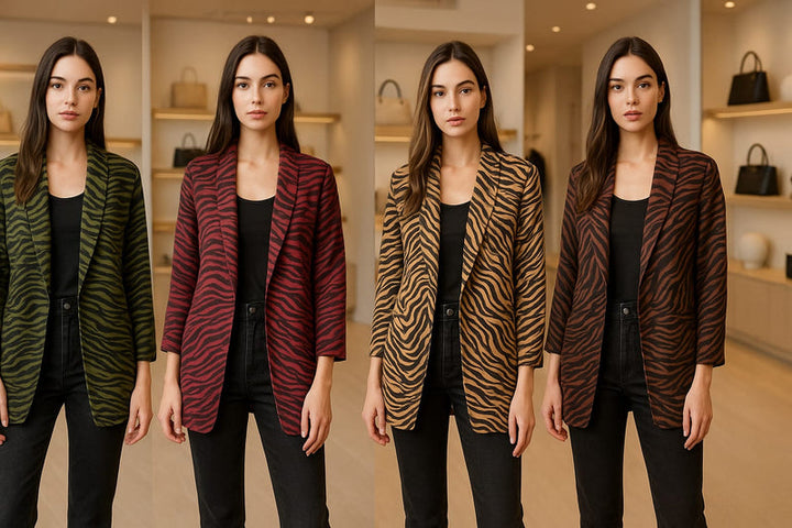 Zuri Zebra Soft Suedette Coat - jqwholesale.com