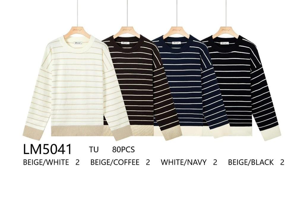 Classic Striped Knit - jqwholesale.com